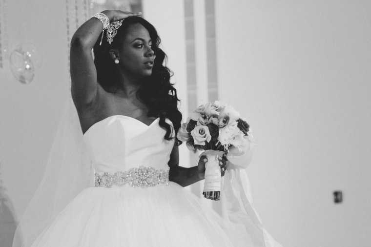 Top Atlanta Blogger, Danielle YB Vason, shares behind the scene look from her wedding